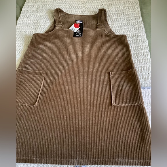 DEVIA Dresses & Skirts - Camel  Corduroy dress New with tag